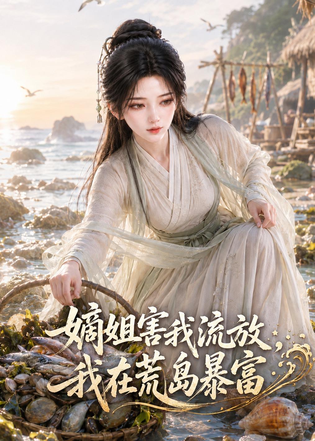 嫡姐害我流放，我在荒岛暴富(全集)