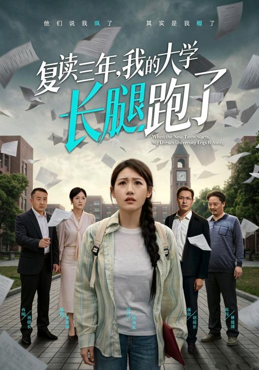 复读三年，我的大学长腿跑了(全集)
