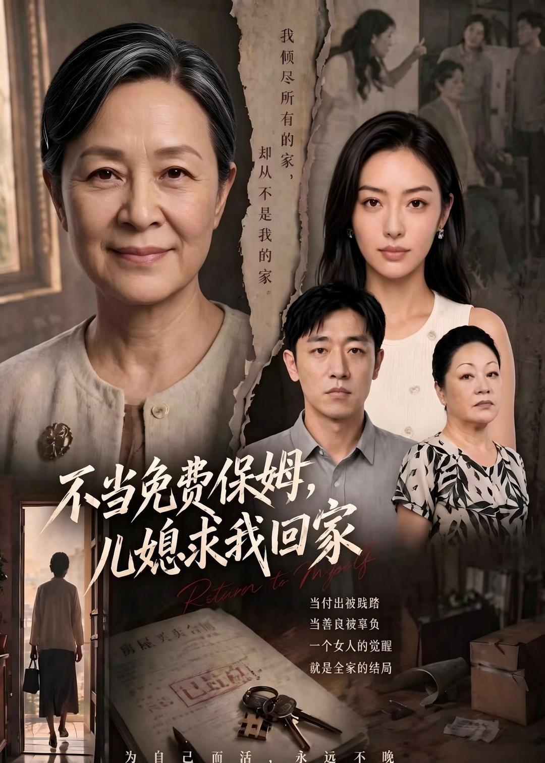 不当免费保姆，儿媳求我回家(全集)