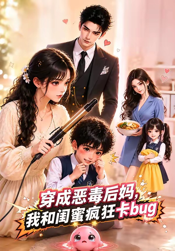穿成恶毒后妈，我和闺蜜疯狂卡bug(全集)
